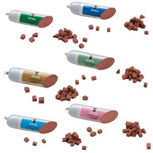 Ayka Sausage Skærefast Naturlig Foderpølse/Hundetræning m tapioka 800g