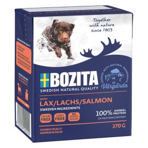 Bozita Naturligt vådfoder Kornfri Laks 370 g