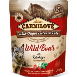 Carnilove Pouch kornfrit Paté med Vildsvin og Hyben 300g