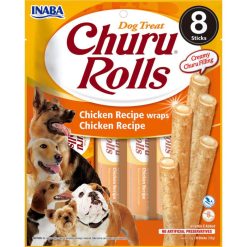 Churu Chicken Rolls Cremefyldte Snack Ruller Kylling med Kylling 8st