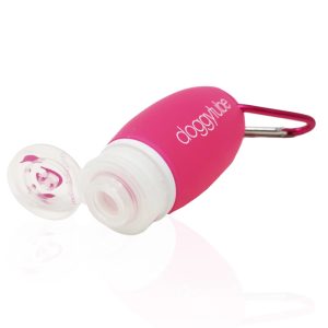 Doggytube Genopfyldelig Fodertube til Hundetræning 89ml, Pink
