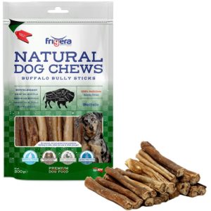 Frigera Natural Dog Chews Hundesnack Bøffelpinde 200gr