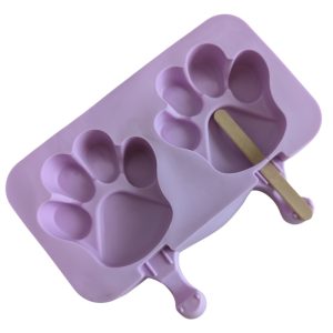 Hundeis Poteform til hjemmelavet is-godbid til hund 19 x 10 cm, Lyserød