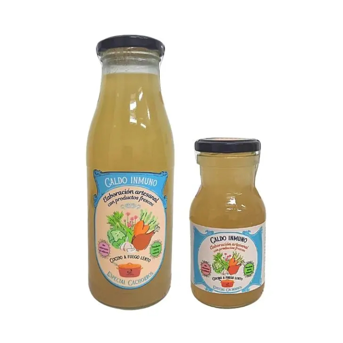 Immun Bone Broth Fodertilskud til Hvalp, 240ml, 500ml
