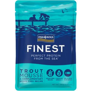 Fish4Dogs Finest Flakes Ørred Vådfoder til hund 100 g