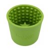 LickiMat Yoggie Pot, Slow feeder Skål hund Grøn Ø9,5cm