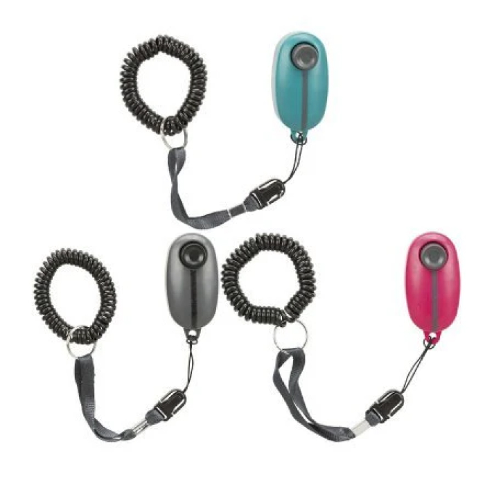 Trixie Soft Clicker Til Hvalp/Hundetræning, ass. farver