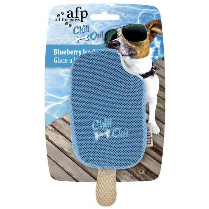 AFP Chill Out Bluberry Ice Cream Kølelegetøj Til Hund 20x10x3cm