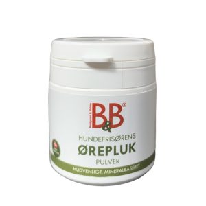 B&B Mineralbaseret Ørepluk pulver 100 % naturligt Hundepleje