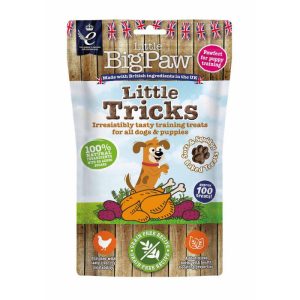 Little Big Paw Kornfri Hvalpe Godbid Little Tricks Hvalpe Kylling 90g