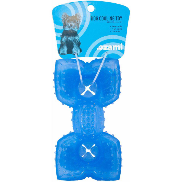 Ozami Kølelegetøj, Til Hund Kødben Blå 14x8x3cm