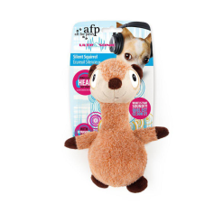 AFP(AllForPaws) Hundelegetøj Ultrasonic Egern 22cm Med Ultralyd for lydløs piv