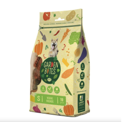 Garden bites Veggie Friends 6 cm. ps. Snack til Hund - 18 stk 270g