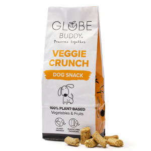 Globe Buddy Veggie Crunch, knasende hunde godbidder, 200 g