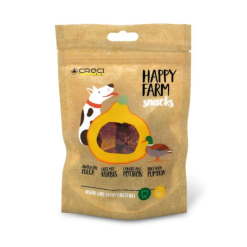 Croci Smagfuld snack til hund m And & Græskar 80 g
