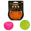 Dog Comets Ceres with Treat Locker Aktivitetslegetøj Til Hund, Orange/Pink/Grøn