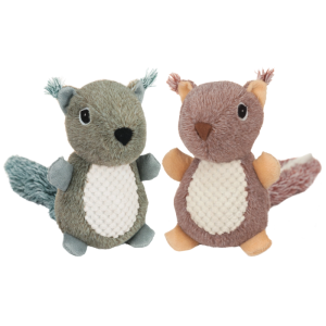 Nayeco Chip & Chop Chipmunks Bamse/ Legetøj Til Hund m. Piv 37 cm Ass