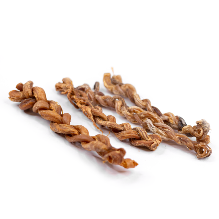 Snack'it Flettet Lammepenis Naturlig Hundesnack til hund 100g