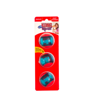 Kong Leksak Squeezz Action Ball Hundelegetøj Ø5cm