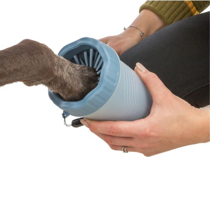 Trixie Paw cleaner Nem Poterenser Til Hund, Blå S/M, M/L