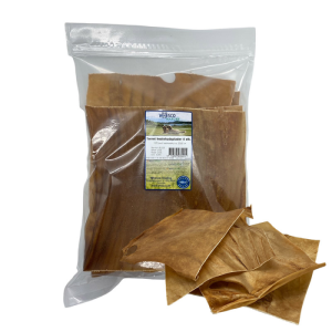 Whesco Hestehovedhudsplader Naturlig Hundesnack 4 stk. (ca 300g)