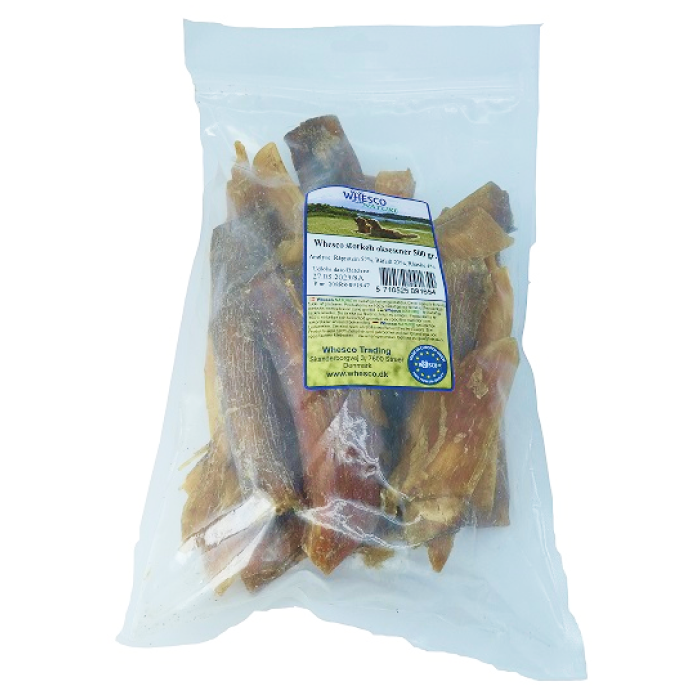 Whesco oksesener Naturlig Snack til hund 500g