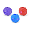 Nayeco Dobbelt Bold med Indvendigt LysHunde legetøj 8,7 cm Ass farve