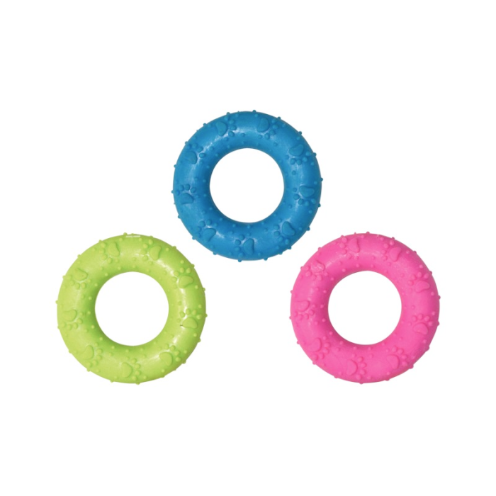 Nayeco Mini Bidering Hvalpe Bide legetøj til Hund 7 cm Ass farve