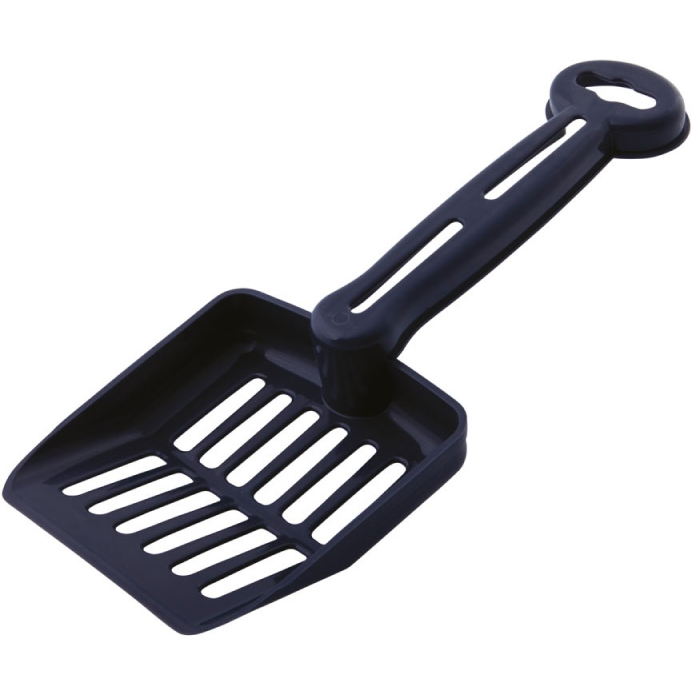 Skovl m/pigge til gåturen Til Hund & Kat, 4 ass. farver 26 cm