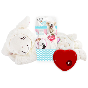 AFP Little Buddy Heart Beat Får Bamse, Beroligende til Hund M. Hjertebank
