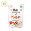 Brit Crunchy Sprød Hunde Snack Insects Kalkun m. Æble 200 gram