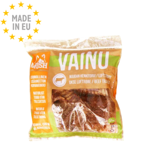 MUSH Vainu Natural Hundesnack Tørrede sprøde Okselufttrør 200g