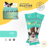 Plutos Healthy chews 100 % Naturlig Tandrendende Oste tyggeben Hvalp m. Æble smag Medium