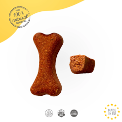 Plutos Healthy chews 100 % Naturlig Tandrendende Oste tyggeben Hvalp m. Æble smag Medium