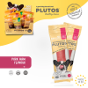 Plutos Healthy chews 100 % Naturlig Tandrendende Oste tyggeben m. Skinke smag Small
