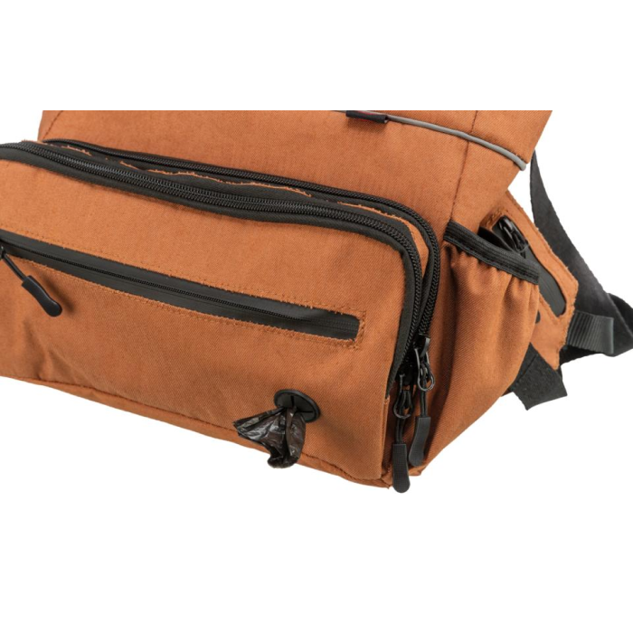 Trixie hoftetaske og rygsæk plads til godbidder og hundeudstyr, Rust farvet - Billede 8