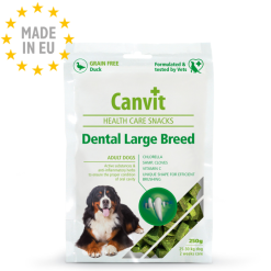 Canvit Health Care Dental Snacks Til Hunde Large 250 g