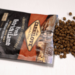 Carnilove Fresh Kornfrit Ostrich & Lamb Excellent Digestion, Hunde Foder 1,5 Kg