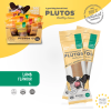 Plutos Healthy chews 100 % Naturlig Tandrendende Oste tyggeben m. Lam smag Large