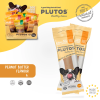 Plutos Healthy chews 100 % Naturlig Tandrendende Oste tyggeben m. Peanut Butter smag Large