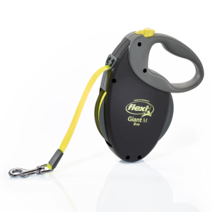 Flexi Neon-bånd Giant Hunde line/ Snor, M, 8 M, Max 25 kg