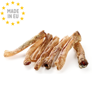 Kauartikel Lamme Luftrør tørret Naturlig Snack til hund 100g, Fra EU