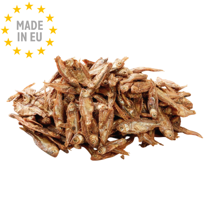 Kauartikel Tørrede Sild, Sund Naturlig snack til hund 100g