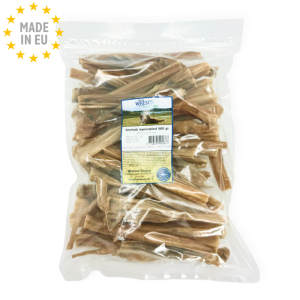 Whesco Kaninskind Naturlig tyggeben til Hund, 500g