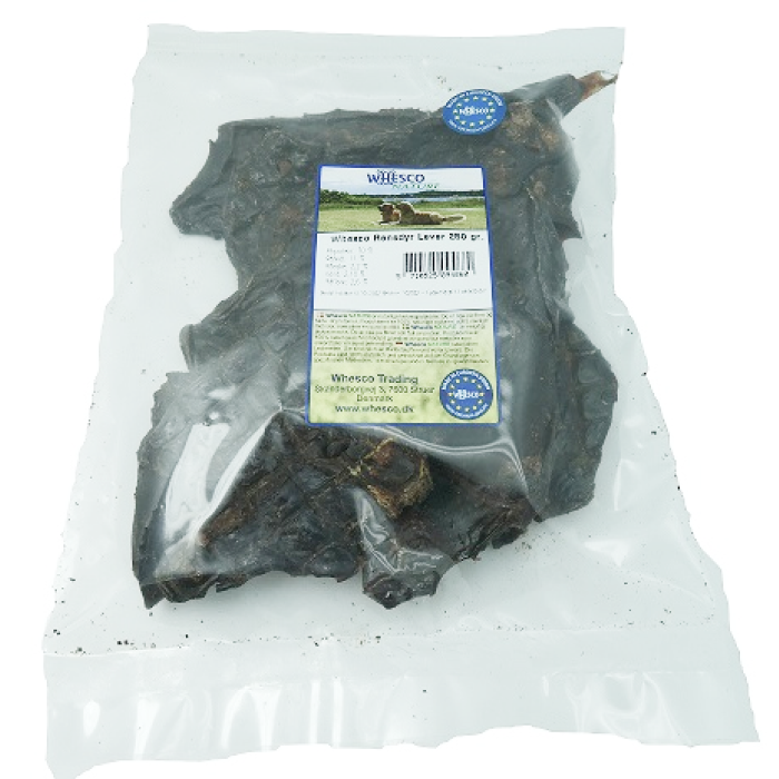 Whesco Tørret Rensdyrlever Til Hunde Naturlig Hundesnack 250g