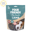 Four Friends Crunchy Mono protein Godbidder m. Lam 200g, Fra EU