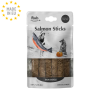 Retorn Salmon Sticks - 100 % Naturlig snack der passer til dit Retorn legetøj til hund, Laks, 100g 2x 2cm, EU