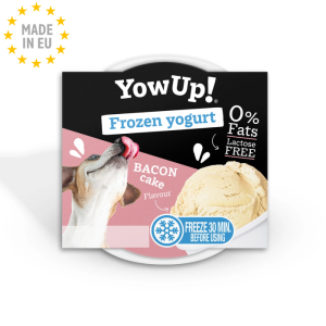 Yowup Laktosefri Ice Cream Yogurt Prebiotic Bacon Cake Til Hunde 110g
