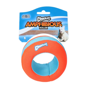 Chuckit Amphibious Roller Flyde legetøj til hund 10 cm