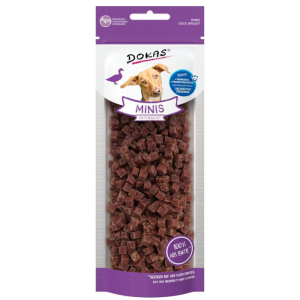 Dokas Minis Bløde Mini godbidder Kornfri Til Hvalp & Hund M. And 70g